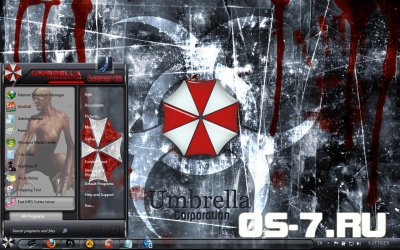 Umbrella Corp  Windows 7 